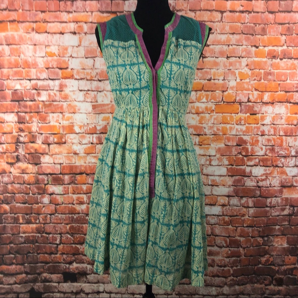 Anthro Plenty By Tracy Reese Rowan Shirt Dress 0